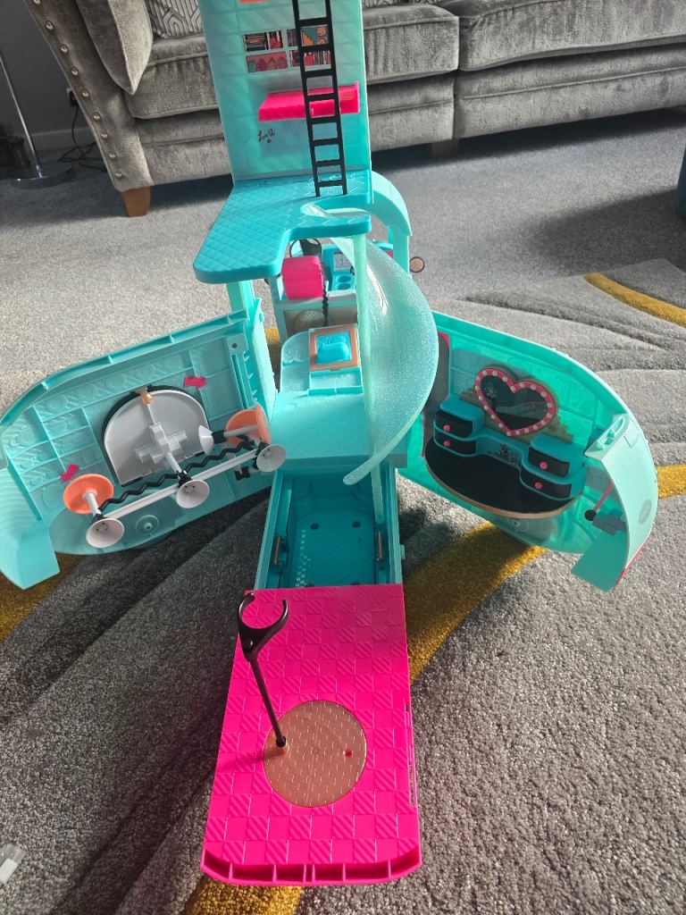 Barbie camper van and plane 