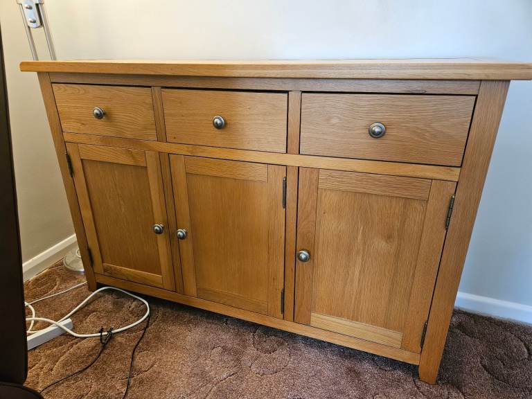 SORRY. NOW SOLD. Solid Oak Sideboard 