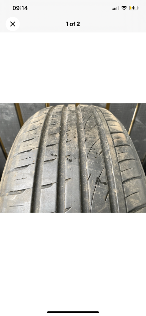 16 inch 5x112 spare wheel excellent tyre silver Audi seat Volkswagen Mercedes 