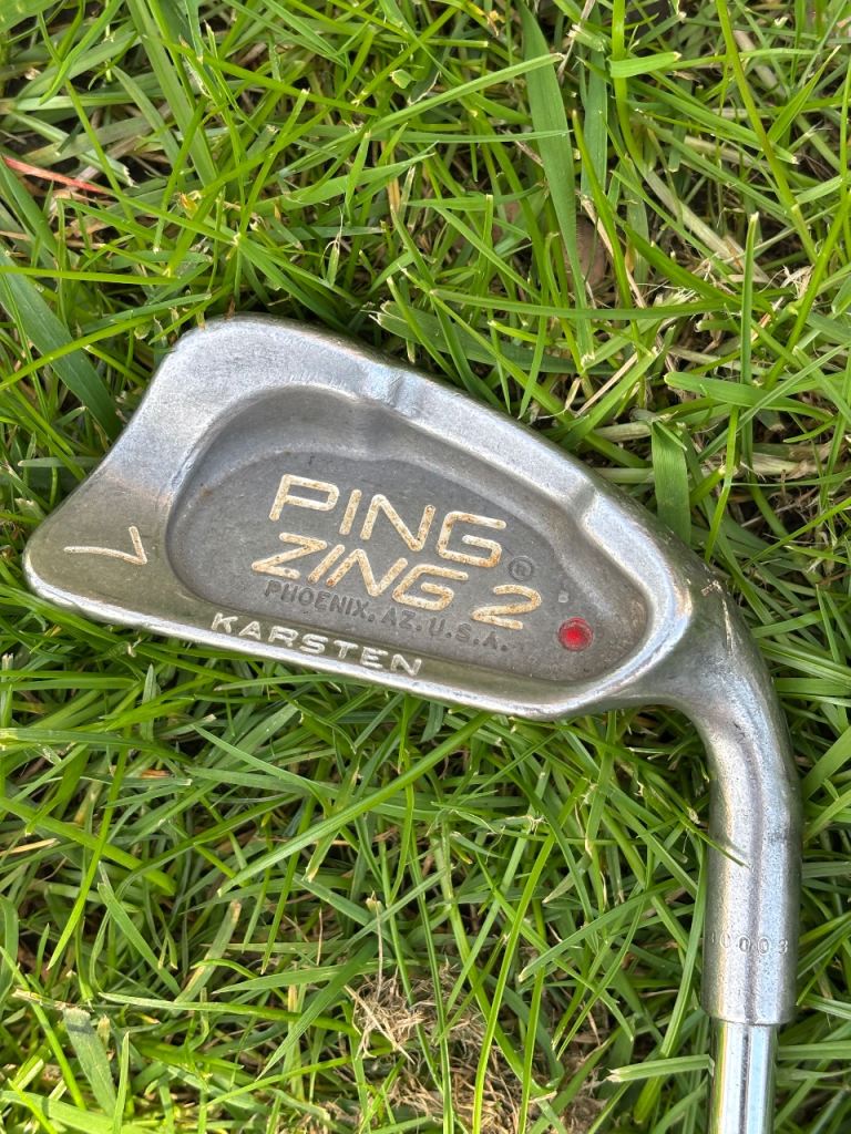 Ping Zing 2 Red Dot Club 7 Iron Good Condition 