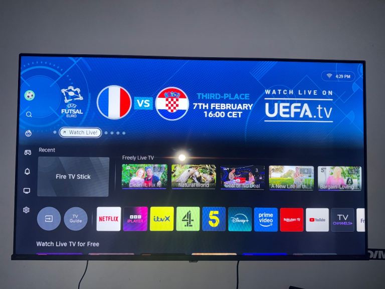 Hisense 50 Inch 50A6QTUK Smart 4K UHD HDR LED Freely TV
