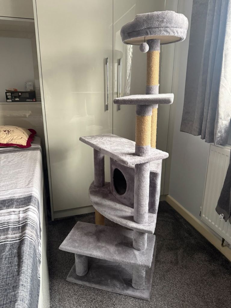 Cat tree + Cat Egg bed