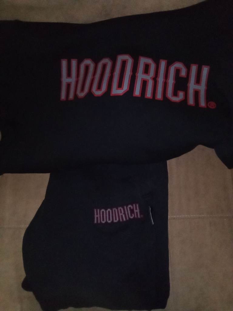 New mens hoodrich tracksuit size medium 