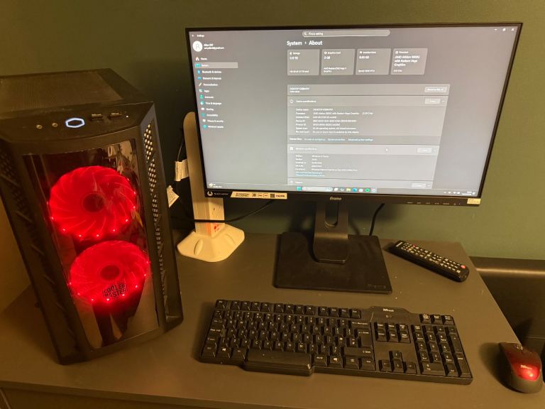 Complete AMD Desktop PC Bundle | 8GB RAM | 1TB SSD | Windows 11 | Monitor Included