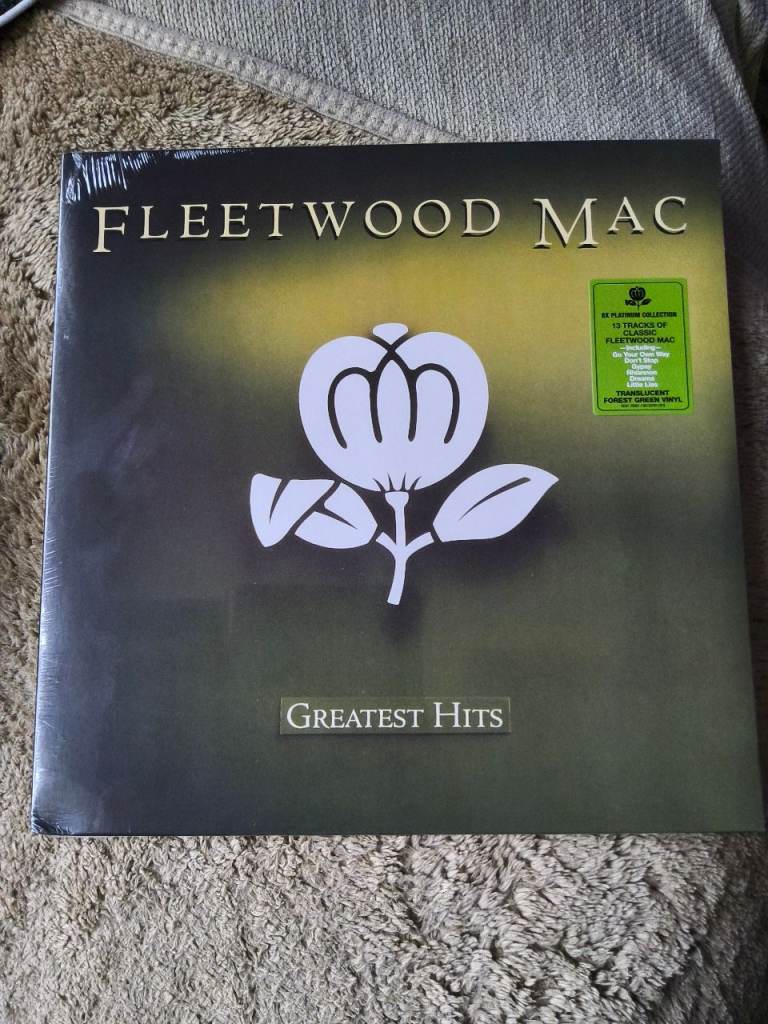Fleetwood Mac Greatest Hits – Translucent Forest Green Vinyl, NEW