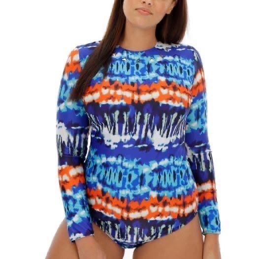 New Women's Long Sleeve Swimsuit – Multicoloured