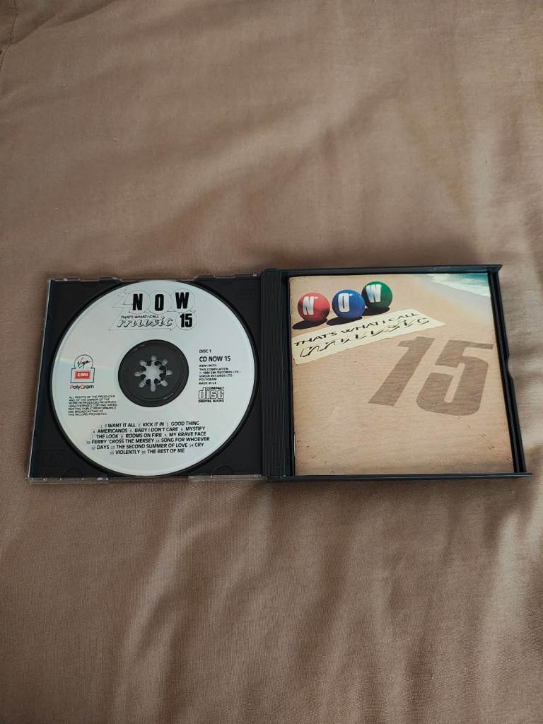 NOW 9,10,11,12,13,14,15,16 EARLY CD's 