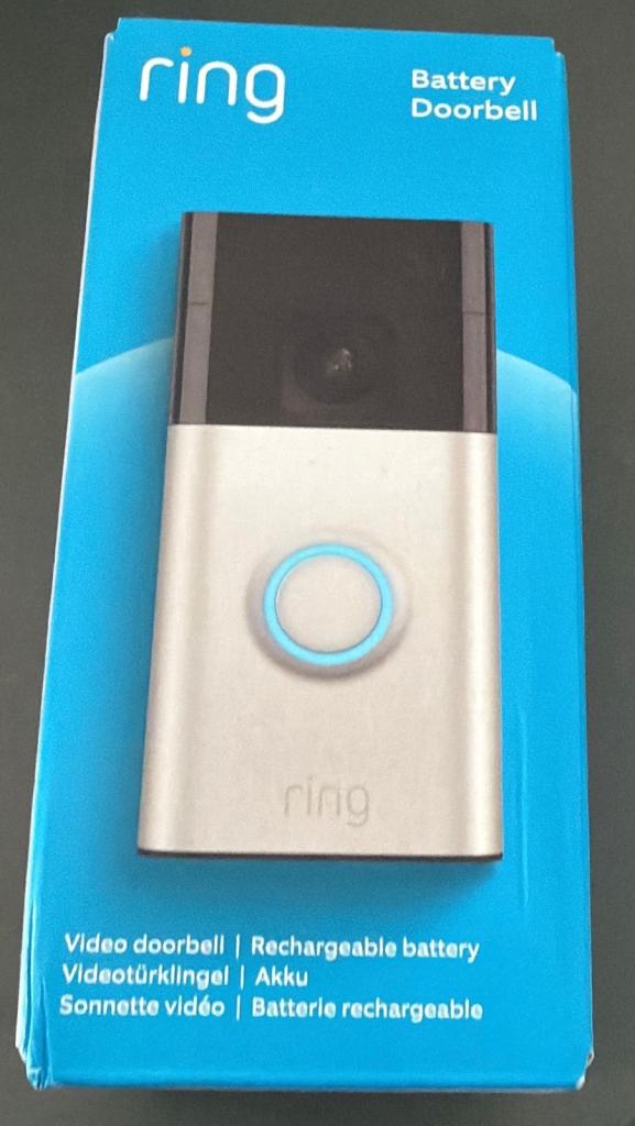 Ring doorbell - Wireless Satin Nickel