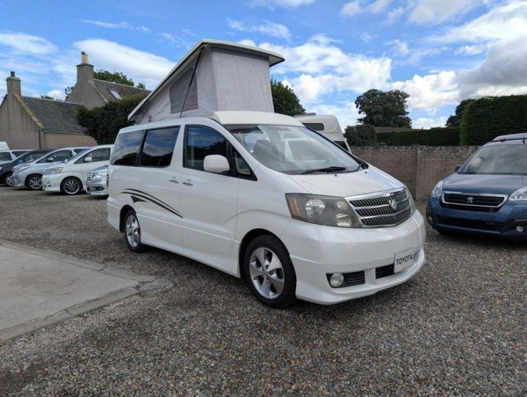 2002 TOYOTA ALPHARD CAMPERVAN