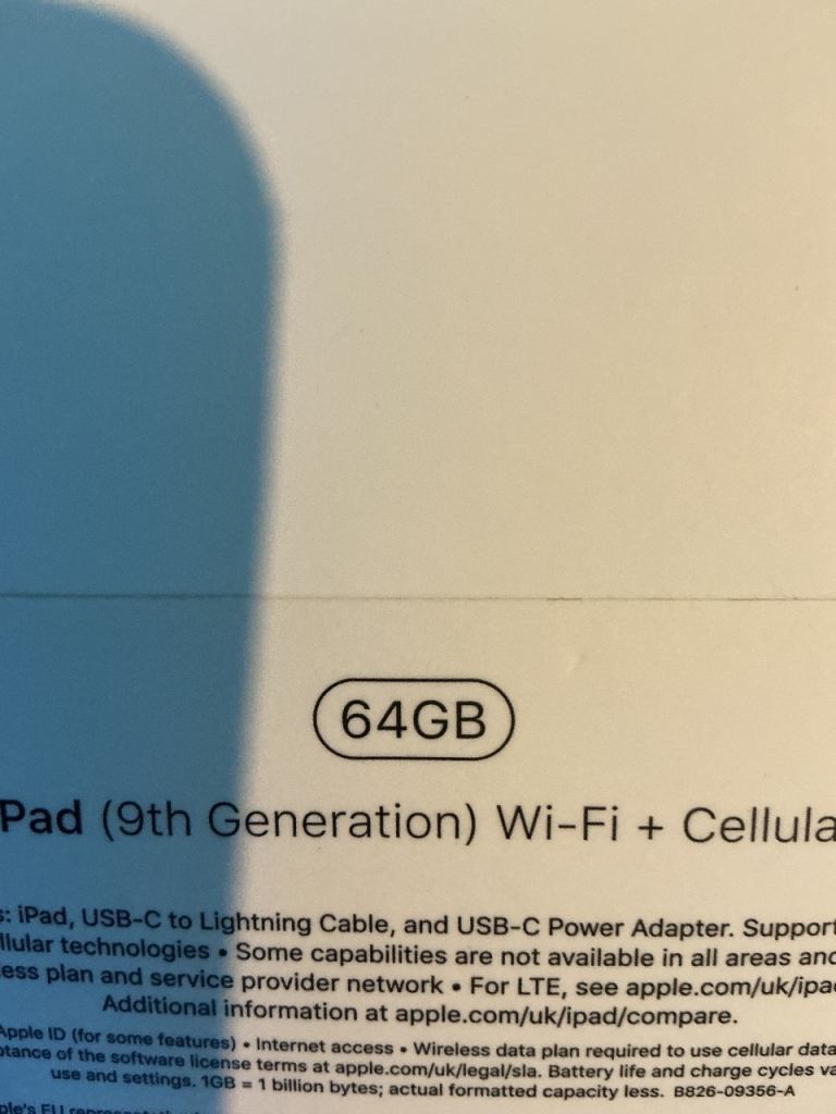 iPad 9 gen 