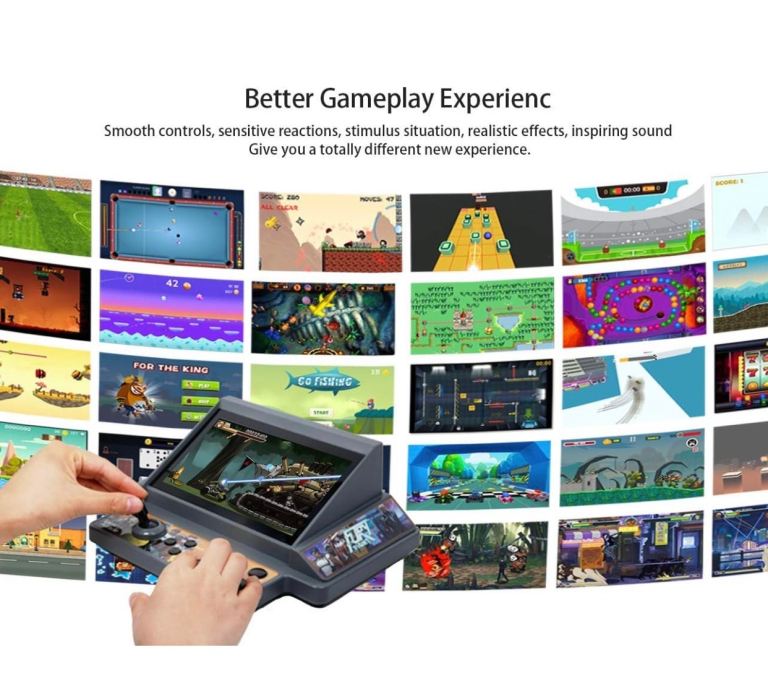 Laptop arcade player 