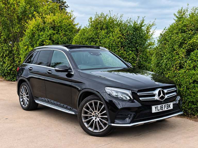 2018 18 MERCEDES BENZ GLC250d AMG LINE PREMIUM 4MATIC 204BHP BLACK EURO 6