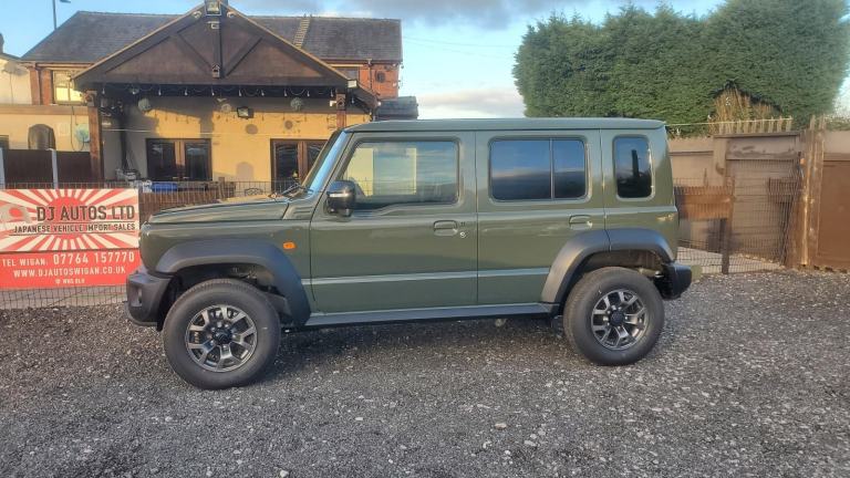 Suzuki jimny nomade 1.5 auto 4wd green new japanese import delivery miles 2025