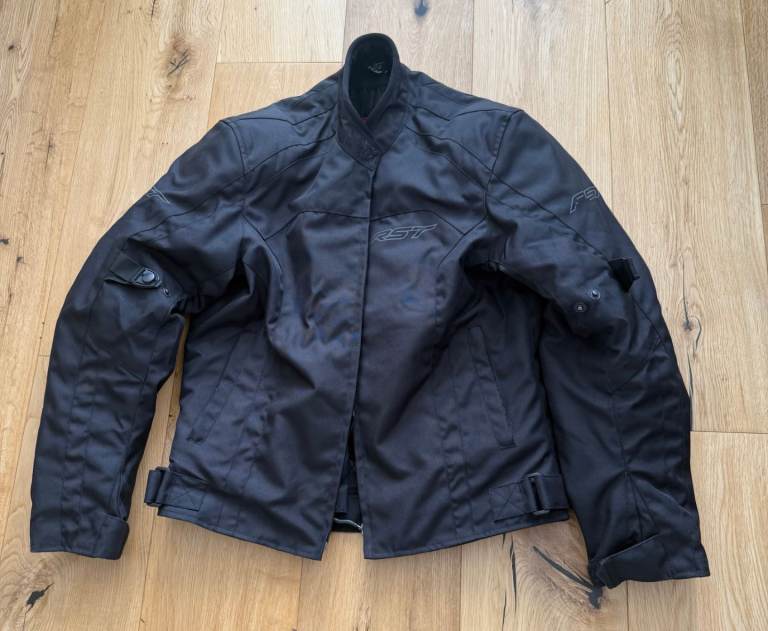 Black RST Armoured Motorbike Jacket