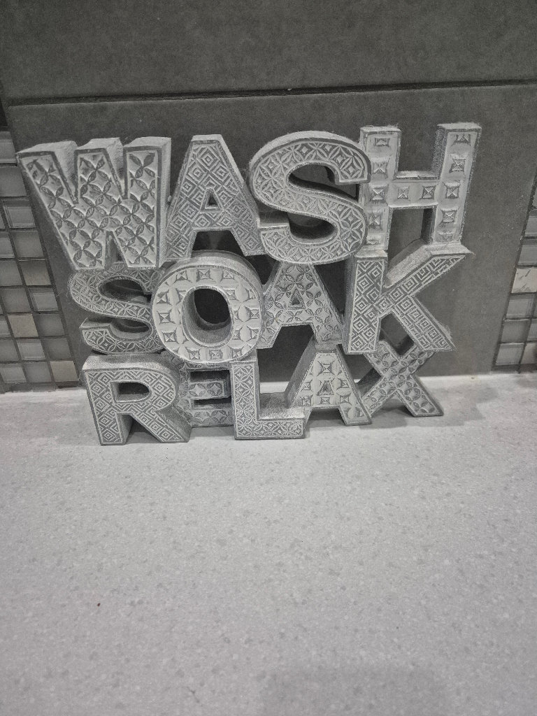 Next Bathroom Wall/counter Art x 2 