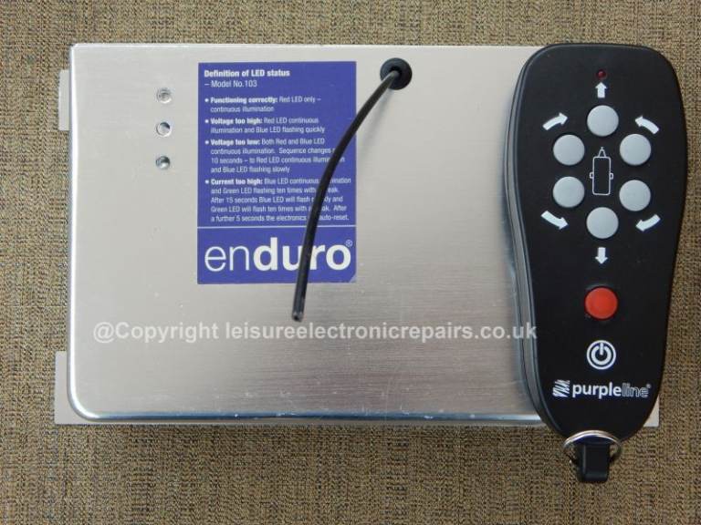 Enduro 103 Single Axial caravan mover unit and remote control only