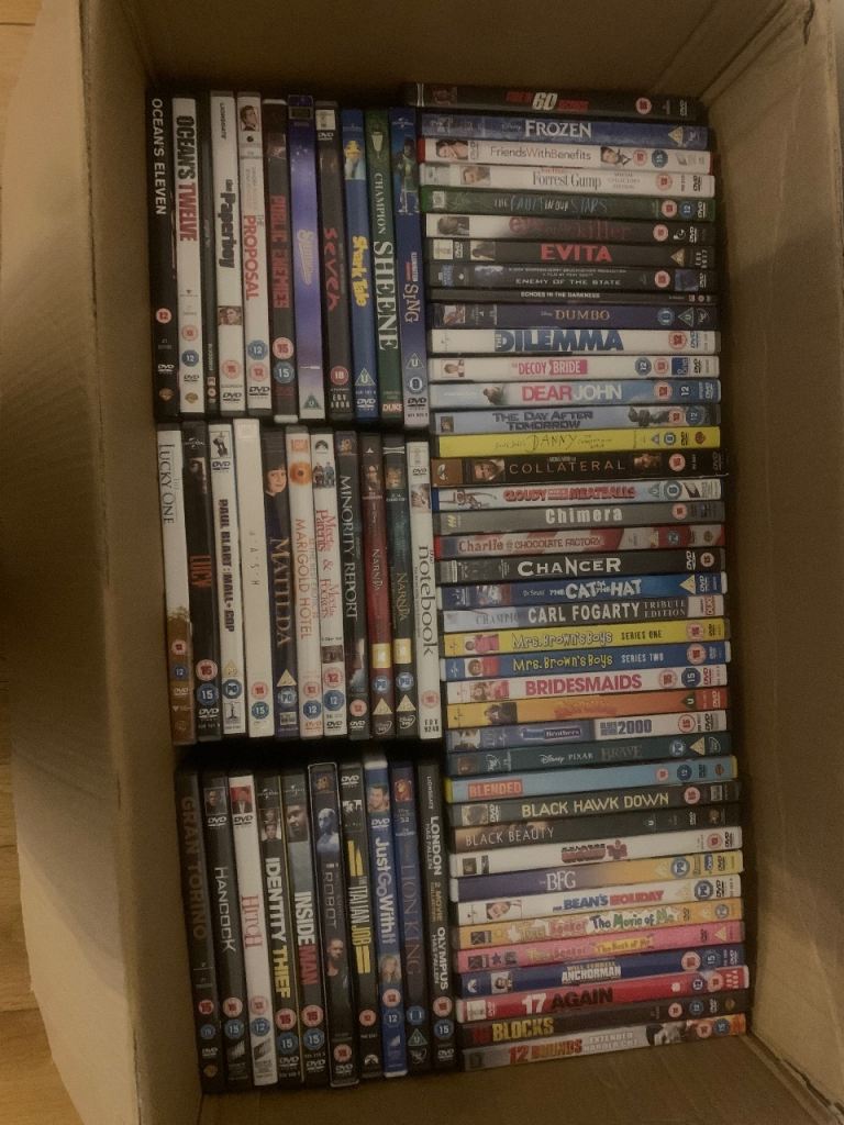 DVD’s Over 100 - Please see photographs and description for pricing