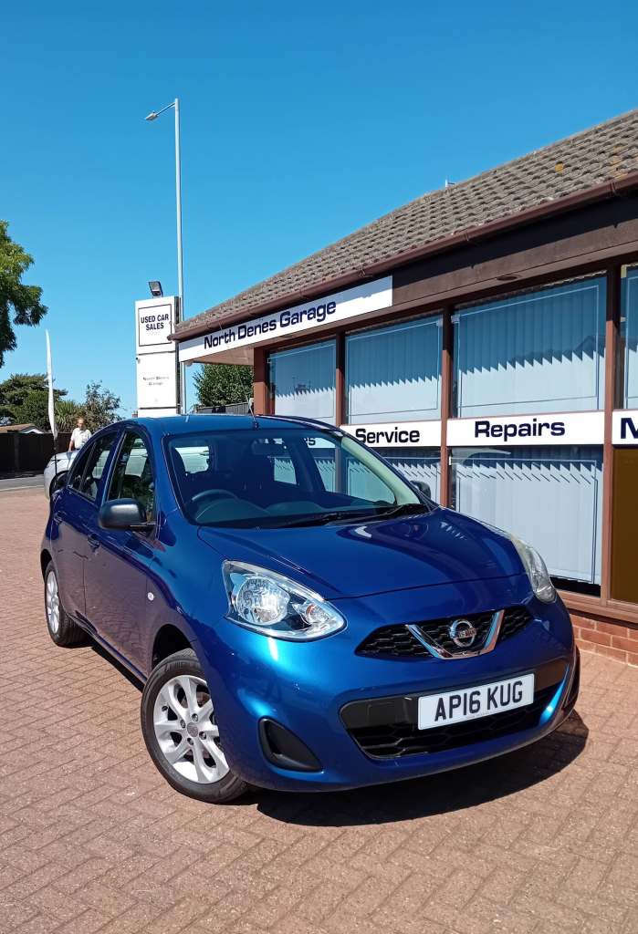 2016 Nissan Micra 1.2 Vibe 5dr HATCHBACK Petrol Manual