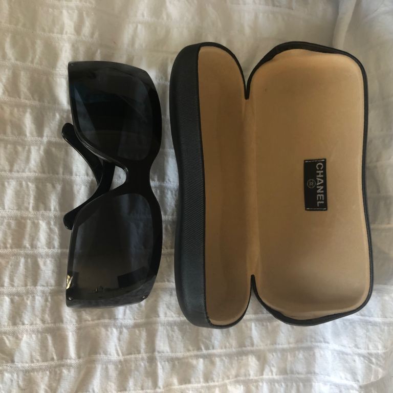 Chanel Sunglasses Black In Original Packaging