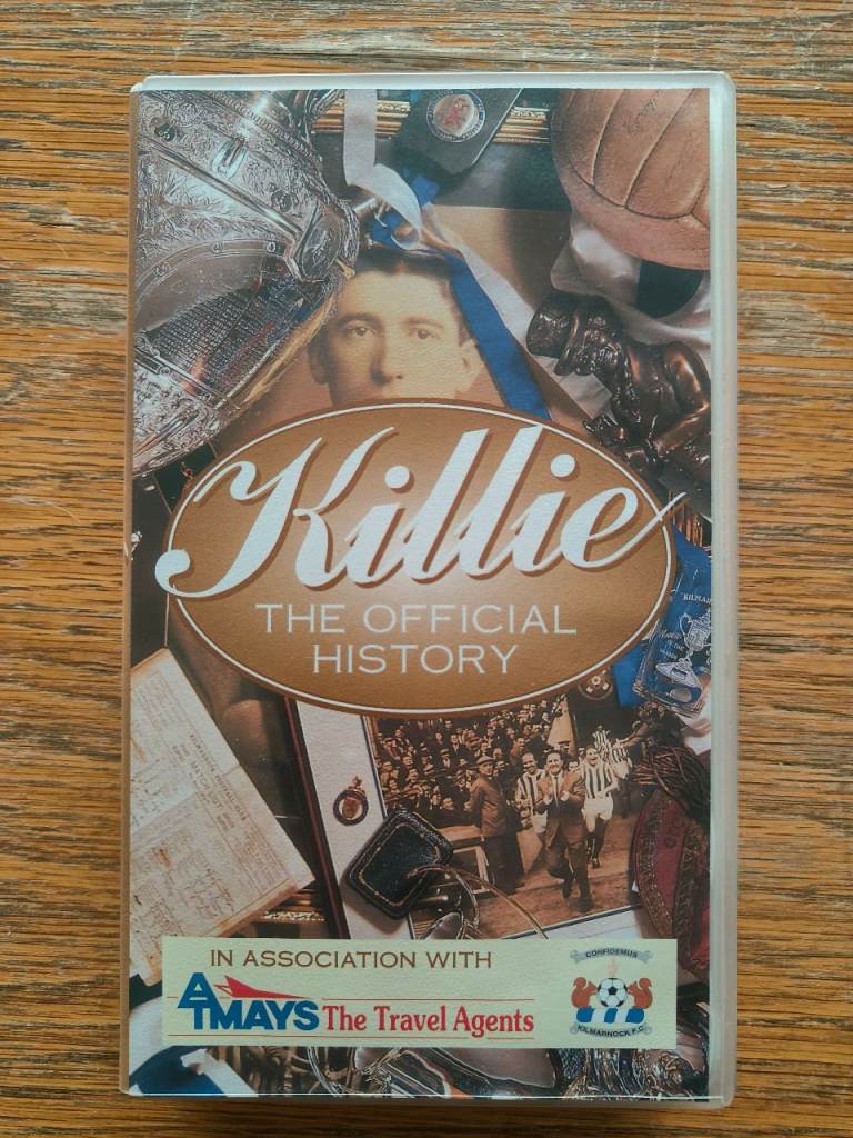 VHS video tape Killie The Official Story