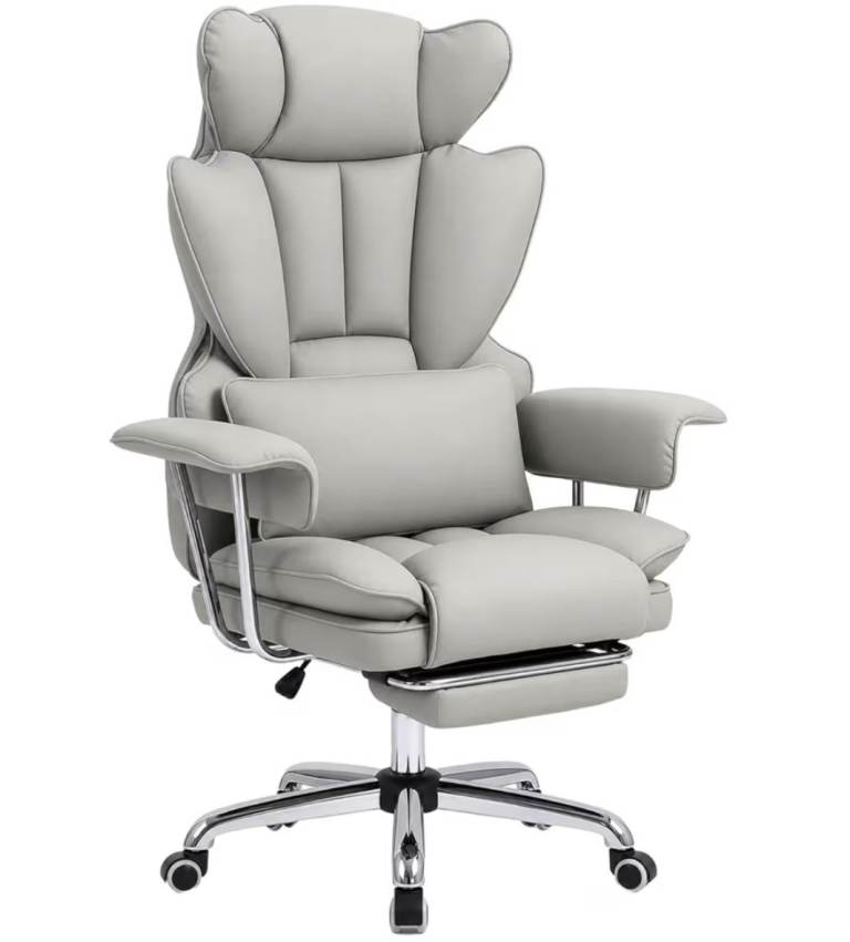 Executive Office Chair with Footrest for Home Office