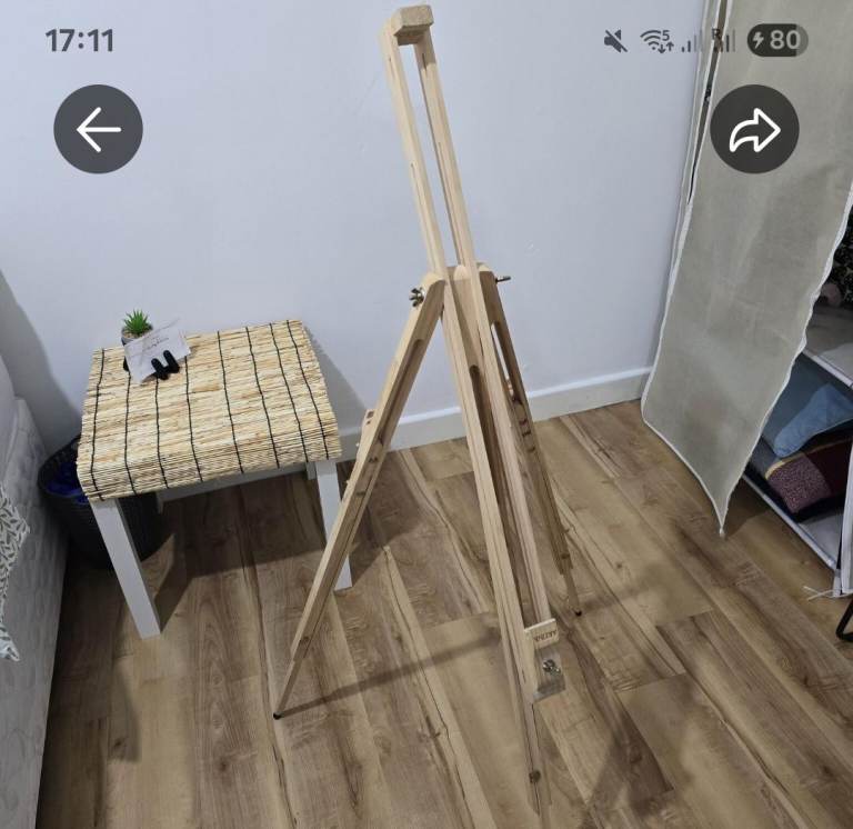 6ft  Adjustable Artists Painting Display Wooden Tripod