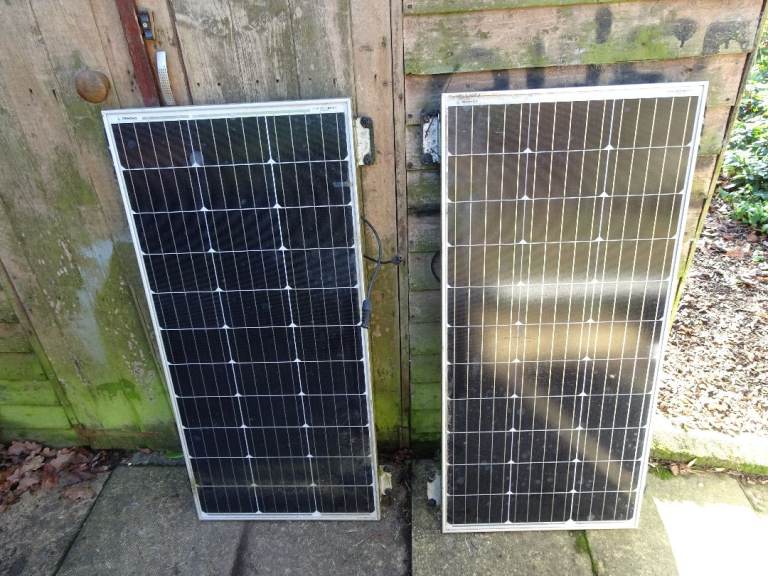 Solar Panels and control unit