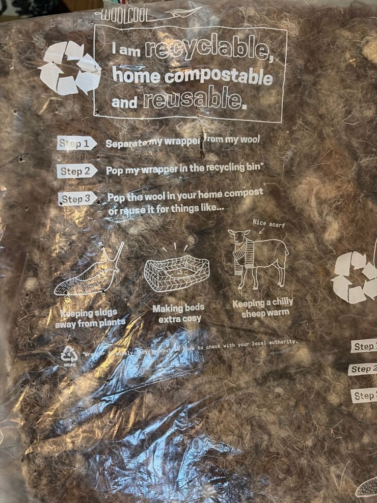 Free   WOOLCOOL compostable wool 