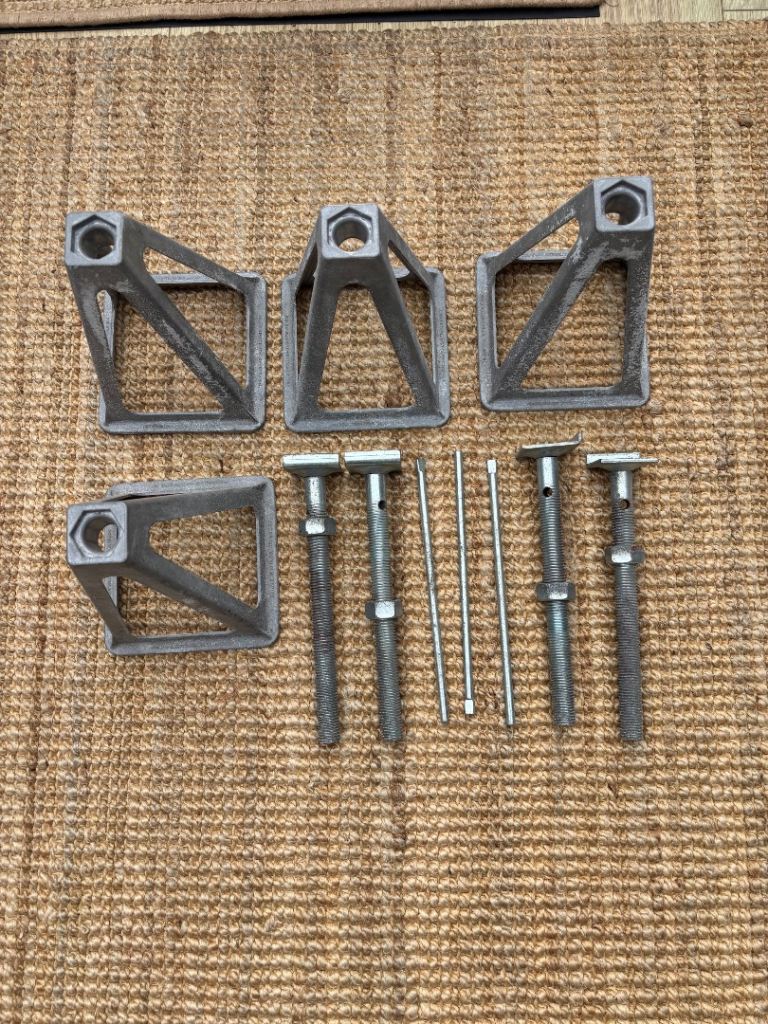 Aluminium axle stands (set of 4)