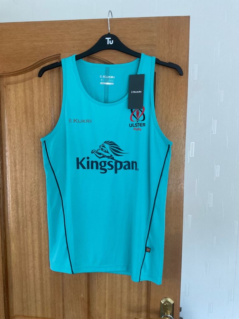 RUGBY UNION IRELAND VEST TOP NEW SIZE S RRP £32 free to view