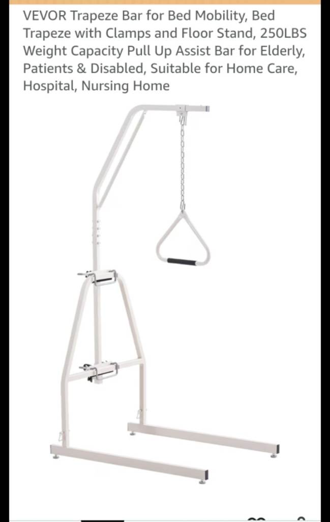 Bed trapeze, brand new, boxed