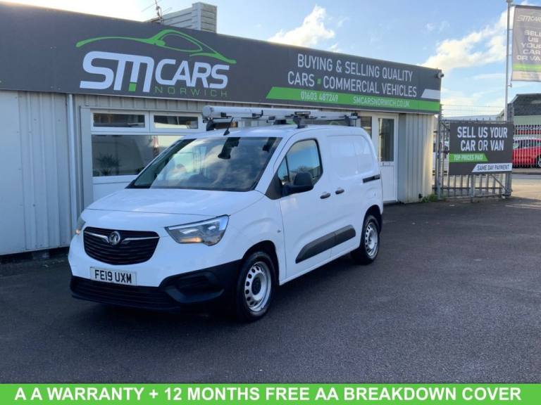 2019 Vauxhall Combo 1.6 Turbo D 2300 Edition Panel Van 4dr Diesel Manual L1 H1 Euro 6 (s/s) (10 P...