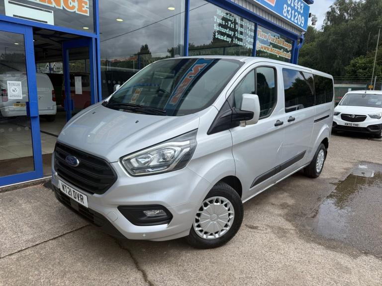 2021 Ford Transit Custom 2.0 320 EcoBlue Trend 9 Seater Double Cab 5dr Diesel Manual L2 H1 Euro 6...