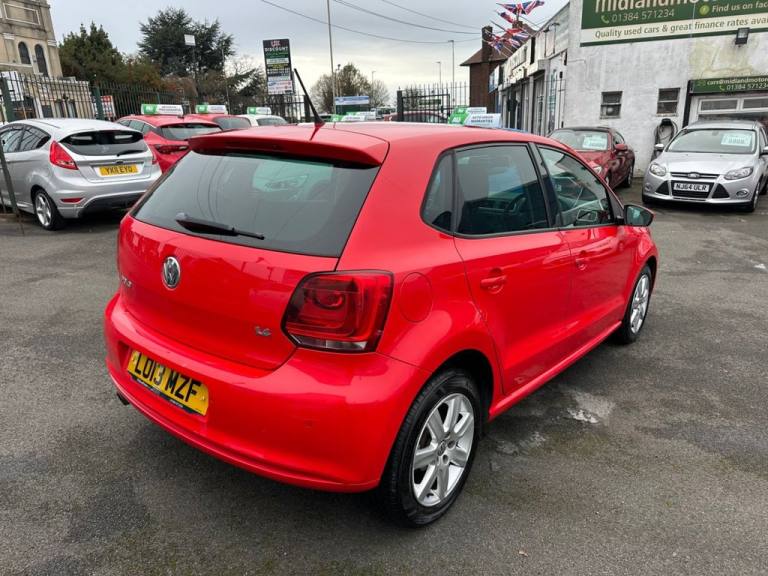 2013 Volkswagen Polo 1.4 Match Edition Hatchback 5dr Petrol DSG Euro 5 (85 ps) Hatchback Petrol A...