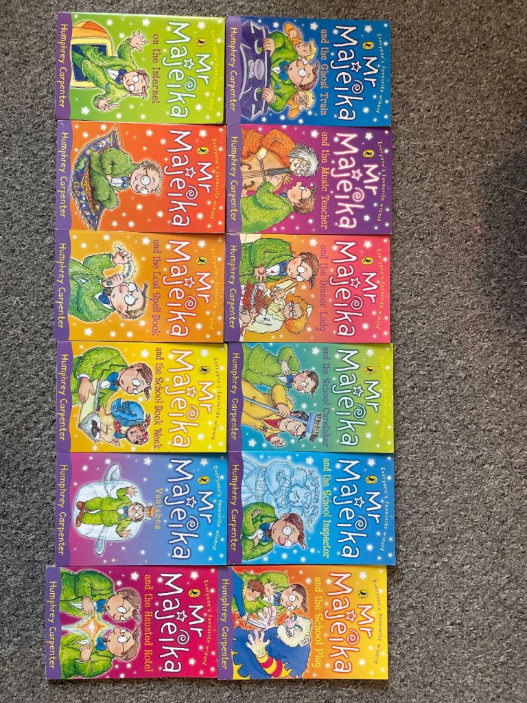 Kids puffin book set mr majeika