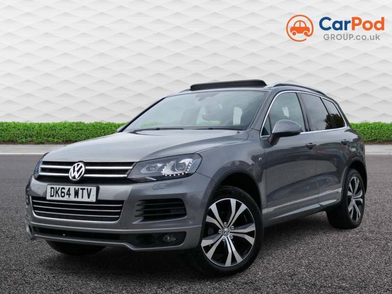 2014 Volkswagen Touareg 3.0 V6 TDI 245 R-Line 5dr Tip Auto *11 SERVICES+GEARBOX OIL+SATNAV+PANROO...