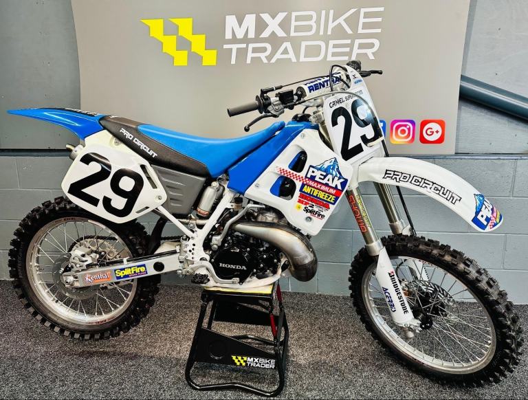 1991 HONDA CR 250 CR250R PEAK HONDA TEAM REPLICA - MEGA UNUSED BUILD - SUPER EVO