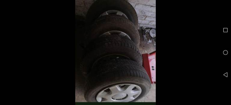 Subaru X4 steel wheels and decent tyres 