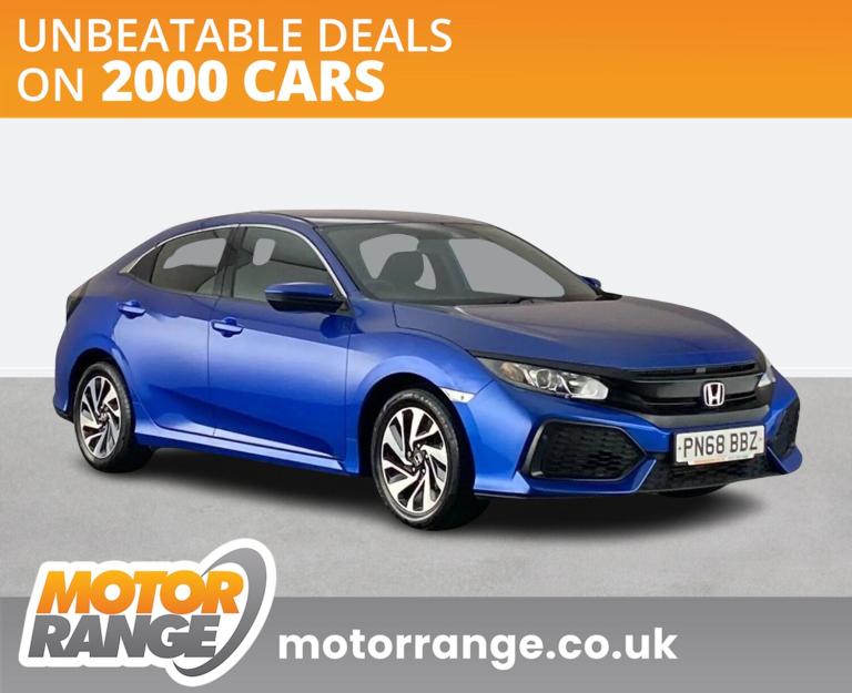 2018 Honda Civic 1.0 VTEC Turbo 126 SE 5dr CVT Hatchback PETROL Automatic