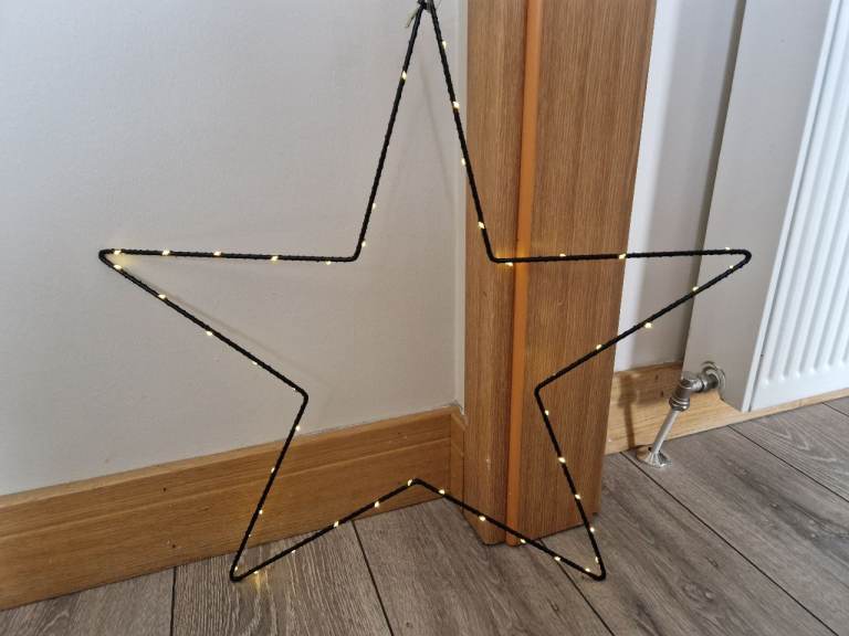Star battery light - home decor 