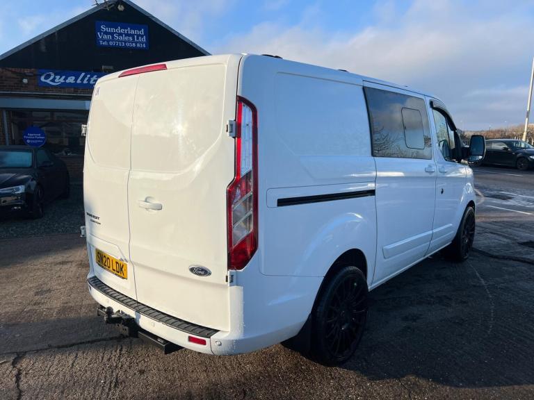 2020 Ford Transit Custom 2.0 300 EcoBlue Limited Crew Van Auto L1 H1 Euro 6 (s/s) 5dr (6 Seat) PA...