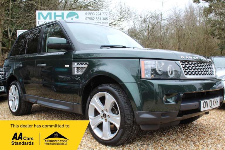 2010 Land Rover Range Rover Sport 3.6 TD V8 HSE CommandShift 4WD Euro 4 5dr ESTATE Diesel Automatic
