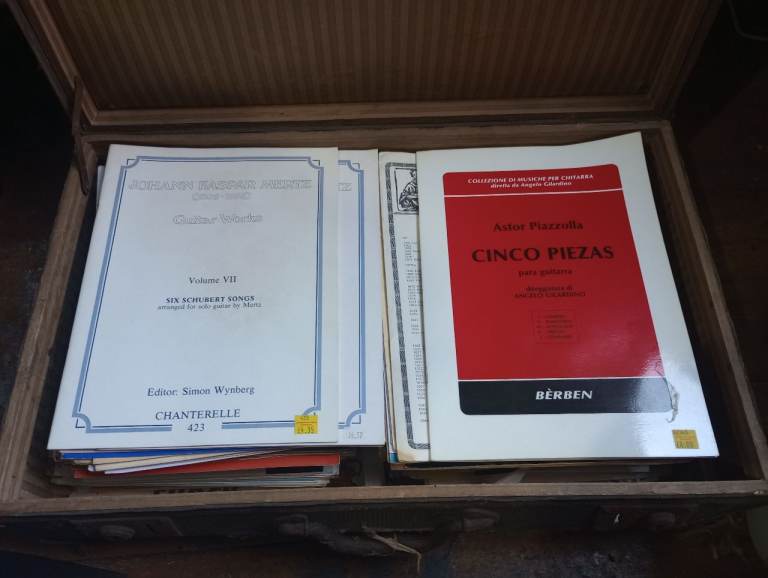 Selection of Guitar Sheet Music Books – Good Condition