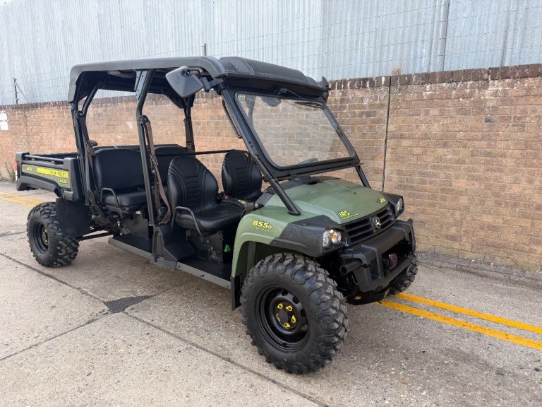 2018 John Deere 855D gator 6 seater UTV, road legal, new tyres 