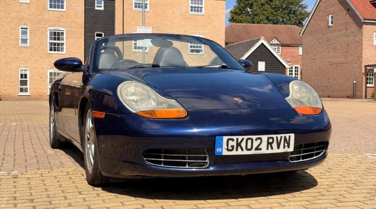 2002 Porsche Boxster 2.7 Manual – Lapis Blue / Blue Leather