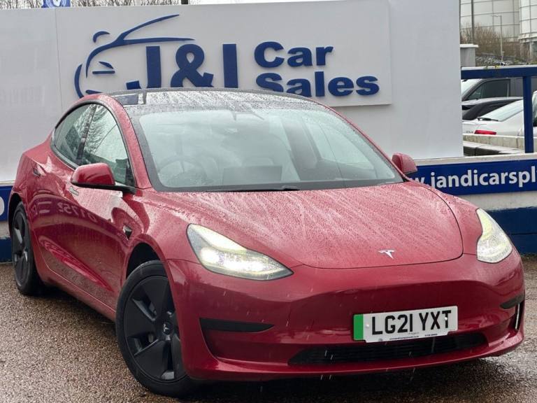 2021 Tesla Model 3 Standard Range Plus Saloon 4dr Electric Auto RWD (241 bhp) Saloon ELECTRIC Aut...