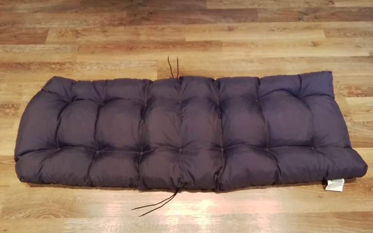 image for Reclining garden chair lounger cushions