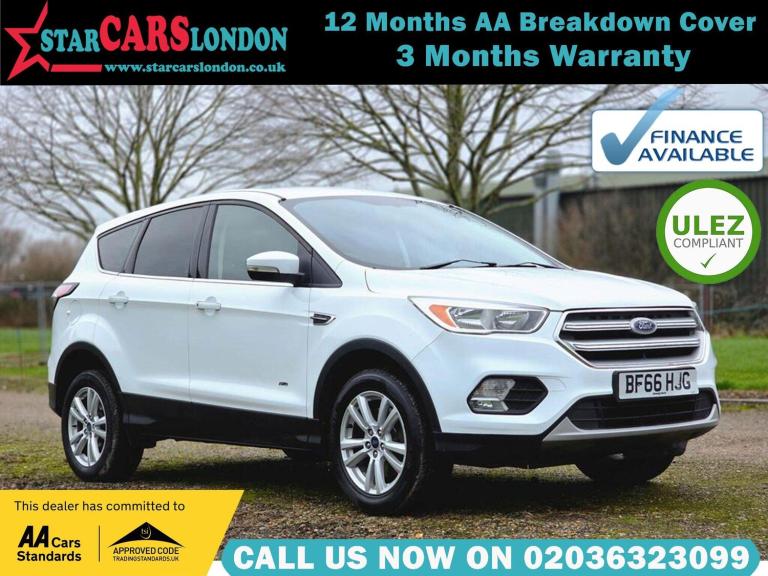 2016 Ford Kuga 1.5T EcoBoost Zetec Auto AWD Euro 6 (s/s) 5dr HATCHBACK Petrol Automatic