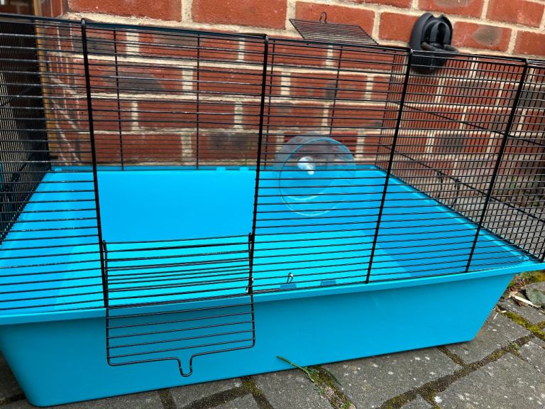 Hamster cage and accessories