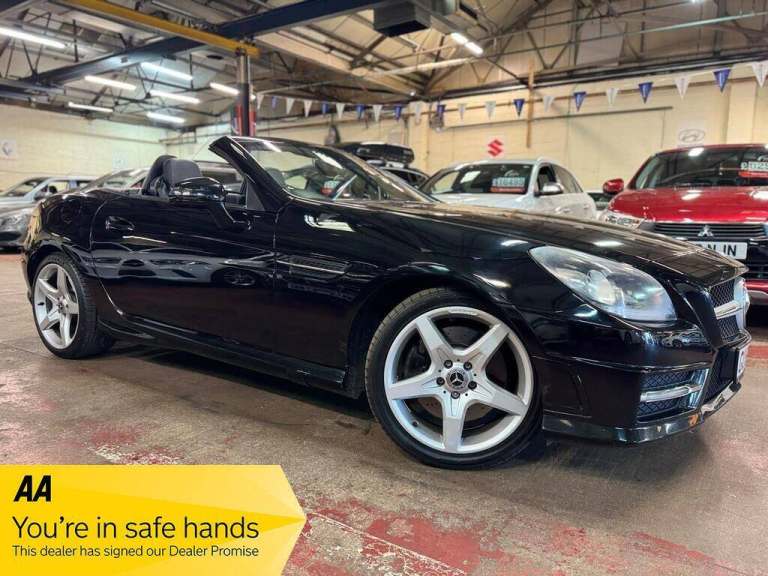 2012 Mercedes-Benz SLK 1.8 SLK250 BlueEfficiency AMG Sport G-Tronic+ Euro 5 (s/s) 2dr CONVERTIBLE...